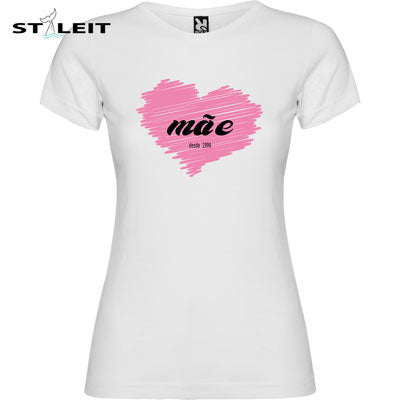 T-shirt Cintada - mãe desde