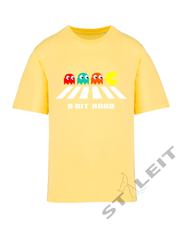 T-Shirt Oversize - 8-Bit Road (U 2538)