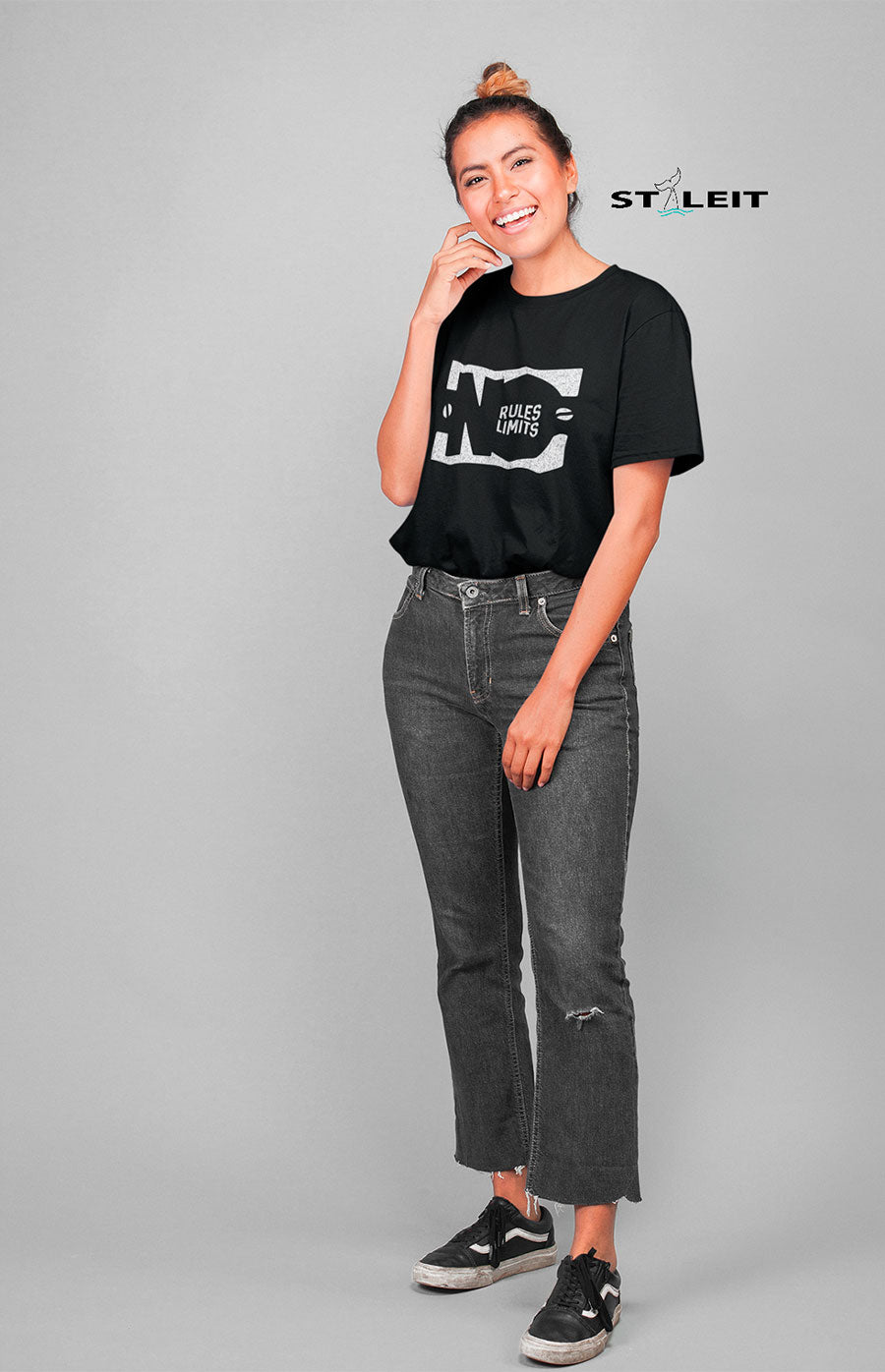 T-Shirt Oversize - No Rules No Limits (D 5739)