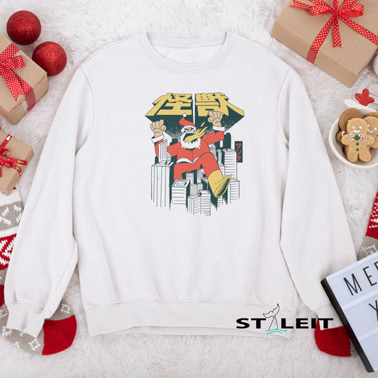 Sweatshirt Regular - Santazilla (U390)