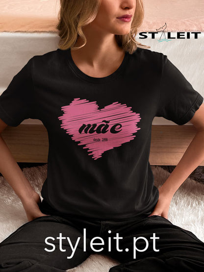 T-shirt Cintada - mãe desde