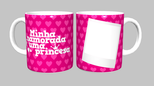 Caneca - minha-namorada-e-uma-princesa