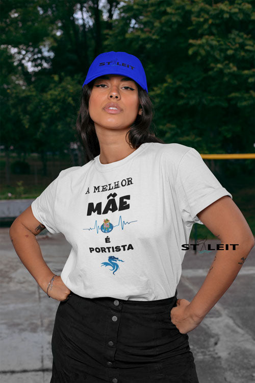 T-shirt Cintada - mãe portista