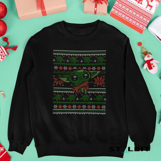 Sweatshirt Regular - Natal Baby Yoda (U244)